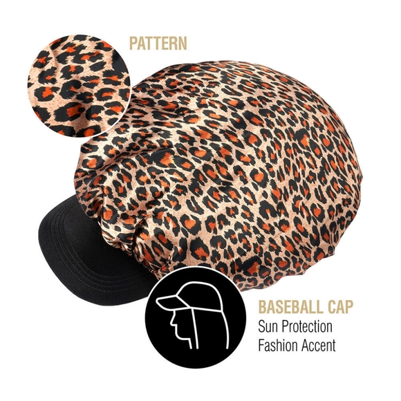 ⭐4/$15 Red by Kiss x Keyshia Cole Satin Visor Bonnet - Picture 5 of 9